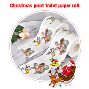 <b>Christmas</b> Santa Claus Bath <b>Toilet</b> <b>Roll</b> Paper Merry <b>Christmas</b> Decoration for Home 2025 Xmas Decor New Year Gift - Product Image 4
