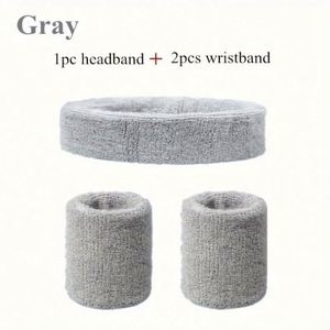 <b>Headbands</b> Wristbands Sets for Women Men Girls Boys Comfy <b>Sports</b> Sweatbands Sweat Basketball Bands - Product Image 6