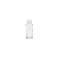 Vente chaude 10ml Bouteille d'huile essentielle en verre pour les soins de la peau Sérum Forme de cylindre Blanc Compte-gouttes Carton Emballage pour l'utilisation de gouttes pour les yeux