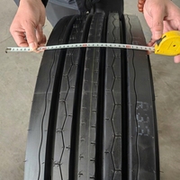 Pneu à faible résistance au roulement 295/80R22.5 18PR avec bande de roulement anti-excentrique pour l'économie de carburant des flottes