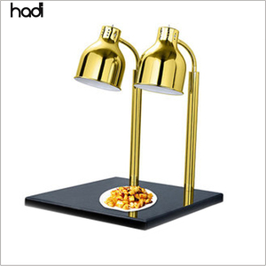 HADI cucina commerciale riscaldatore cibo in acciaio inox tavolo ristorazione scaldabagno lampada stazione <span class=keywords><strong>4</strong></span> serbatoi luce ristorante - Product Image 4