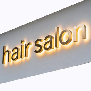 Signalétique commerciale LED personnalisée de haute qualité, panneau de signalisation en lettres rétroéclairées 3D LED pour la décoration et la publicité, directement du fabricant - Product Image 1