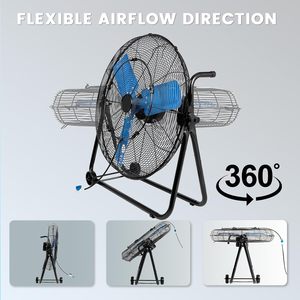 24 "ngoài trời phun sương <span class=keywords><strong>fan</strong></span> với nhôm Blades sàn công nghiệp <span class=keywords><strong>fan</strong></span> hâm mộ kích thước lớn thiết kế Heavy-Duty sàn công nghiệp <span class=keywords><strong>fan</strong></span> hâm mộ HJ-24ID2 - Product Image 5