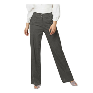 Vêtements de bureau Pantalons à jambe droite pour femmes Occasions d'affaires et formelles Vêtements pour femmes pour le travail et les tenues de soirée Haute qualité - Product Image 3