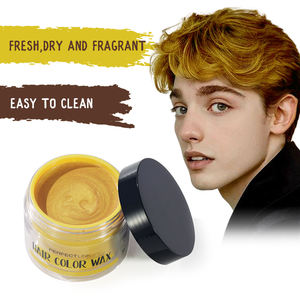 Marque privée Ingrédient organique Lavable Or Cuivre <span class=keywords><strong>Teinture</strong></span> Styling Temporaire Couleur de Cheveux Cire pour Femmes Hommes Enfants - Product Image 6