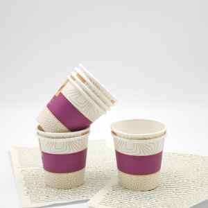 Single Wall 8oz Disposable Hot Coffee Paper Cups
