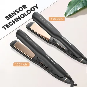 ProfessionHair Straightener Flat Irons Straightening Compact Small Hair Straight Styler Ceramic Coating Professional Use