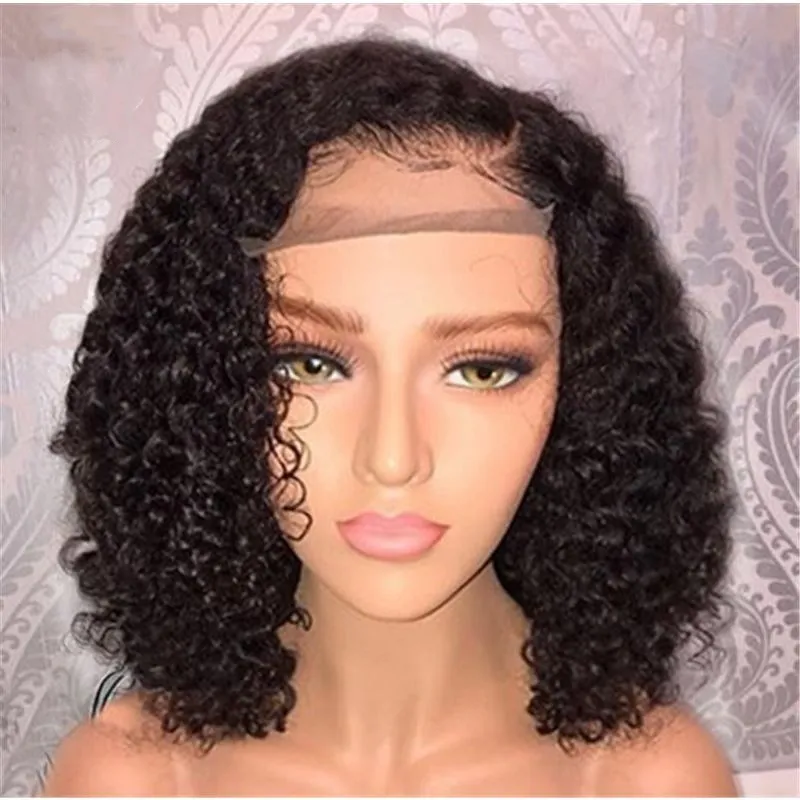 leyuan Water Wave 10a Bob Lace Front Wigs Real Cheap Natural Hair Lace Wig Human Hair Wigs With 13*4 Frontal For Black Women