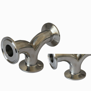 Yod Custom Precision CNC Machining Service Onderdelen Gepolijste 3-weg <span class=keywords><strong>Tri</strong></span> Clamp T-stuk SS316L voor Voedingsmiddelen, Farmaceutica, Zuivel, Dranken, CIP - Product Image 4