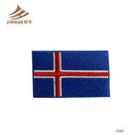 Patchs thermocollants brodés à la main, différents modèles de drapeaux pour vêtements, sacs, chapeaux, tissu sergé à coudre en forme de tigre, dentelle