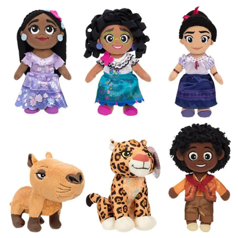 2023 Wholesale Encanto Movie Black Girl Luxury Plush Toys Popular Cartoon Stuffed Animal Cute Soft Encanto Plush Figure Dolls