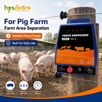 HPSFENCE OEM ODM HPS600 Veeomheining Energizer 15V 6J IPX6 CE Elektrische Boerderijomheining Oplader voor gebruik op weide en ranch, inclusief kit