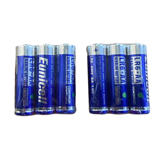Batteries Aaa Size and Aa Size Supplier in China Alkaline Battery AAA LR03 Lead Free 1.5v Aa Lr6 Super Alkaline Battery