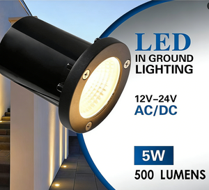 Outdoor Underground <b>Lights</b> Landscape Well Uplight IP67 Linkable Recessed Floor <b>Step</b> Deck Pathway Garden <b>in</b> Ground Led <b>Light</b> - Product Image 1