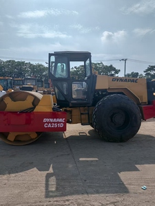 Long-Lasting Performance Extended Endurance Commercial Complex Earthwork 10 Ton DYNAPAC CA251D <b>Used</b> <b>Road</b> <b>Roller</b> - Product Image 5