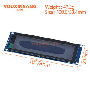 3,12 Zoll OLED-Displaymodul SSD1322 256x64 für DIY STM32 Raspberry <span class=keywords><strong>Pi</strong></span>, SPI I2C Schnittstelle mit vorgelötetem Pin-Header - Product Image 2