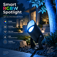 Projecteurs LED pour aménagement paysager basse tension, éclairage de jardin, étanches