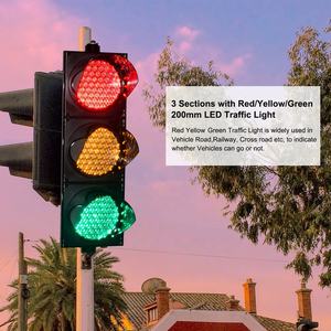 Boîtier lumineux rgb, 200mm, éclairage <span class=keywords><strong>de</strong></span> circulation <span class=keywords><strong>tricolore</strong></span> avec boîtier PC - Product Image 5