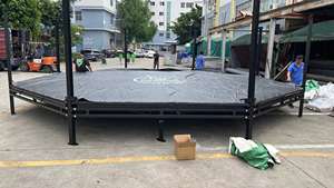 Jaula de boxeo de 4m,5m,6m,7m, MMA, UFC, lucha de boxeo, jaula octagonal para competición y entrenamiento, venta al por mayor - Product Image 6