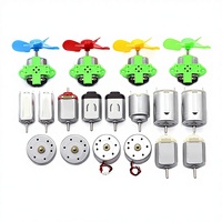 Kit de moteur CC à couple élevé 280/370/R300C pour l'éducation STEM et les projets d'art cinétique - Ensemble de moteurs multi-tension 3V-12V pour micro