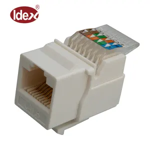 Chất lượng cao bán buôn Cat6 và RJ11 Keystone Jack UV Gel CAT5E Keystone mô-đun