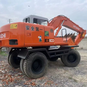 Excavadora Usada Hitachi Ex100 de 10 Toneladas con Gran Capacidad de Trabajo, Caja de Cambios y PLC de Alto Rendimiento Incluidos - Product Image 2