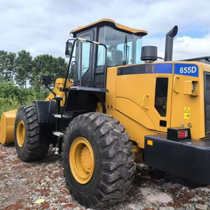 Hệ thống mạnh mẽ 5t bánh xích bánh xe tải 655d hiệu quả cao phía trước loader với động cơ mang bơm hộp số PLC thành phần cốt lõi - Product Image 1