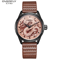 Montres de luxe pour homme Eyki, montres de luxe étanches, montre à quartz en acier inoxydable