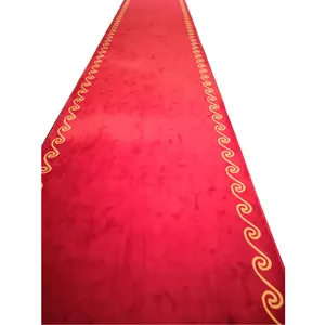 Ceremony Event Roll Church Plain Red Carpet Runner