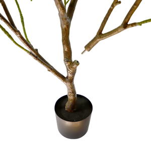 Árbol de Flores Artificiales en Maceta, Flores Decorativas, Planta Artificial en Jarrón de Cerámica, Decoración Realista para Hogar y Oficina, Sin Necesidad de Riego - Product Image 4