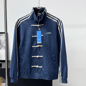 ผู้ผลิตเสื้อฮู้ดคุณภาพสูง 1.1 ดีไซน์สำหรับผู้หญิงและผู้ชาย แจ็คเก็ตฮู้ดดี้สไตล์อาดิดาสสำหรับตรุษจีน - Product Image 1