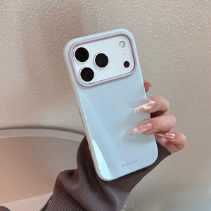 Custodia per telefono all'ingrosso in TPU morbido antiurto, tinta unita multicolore effetto macaron, con cornice a contrasto per fotocamera, per serie 16/15/14 <span class=keywords><strong>Xr</strong></span> - Product Image 5