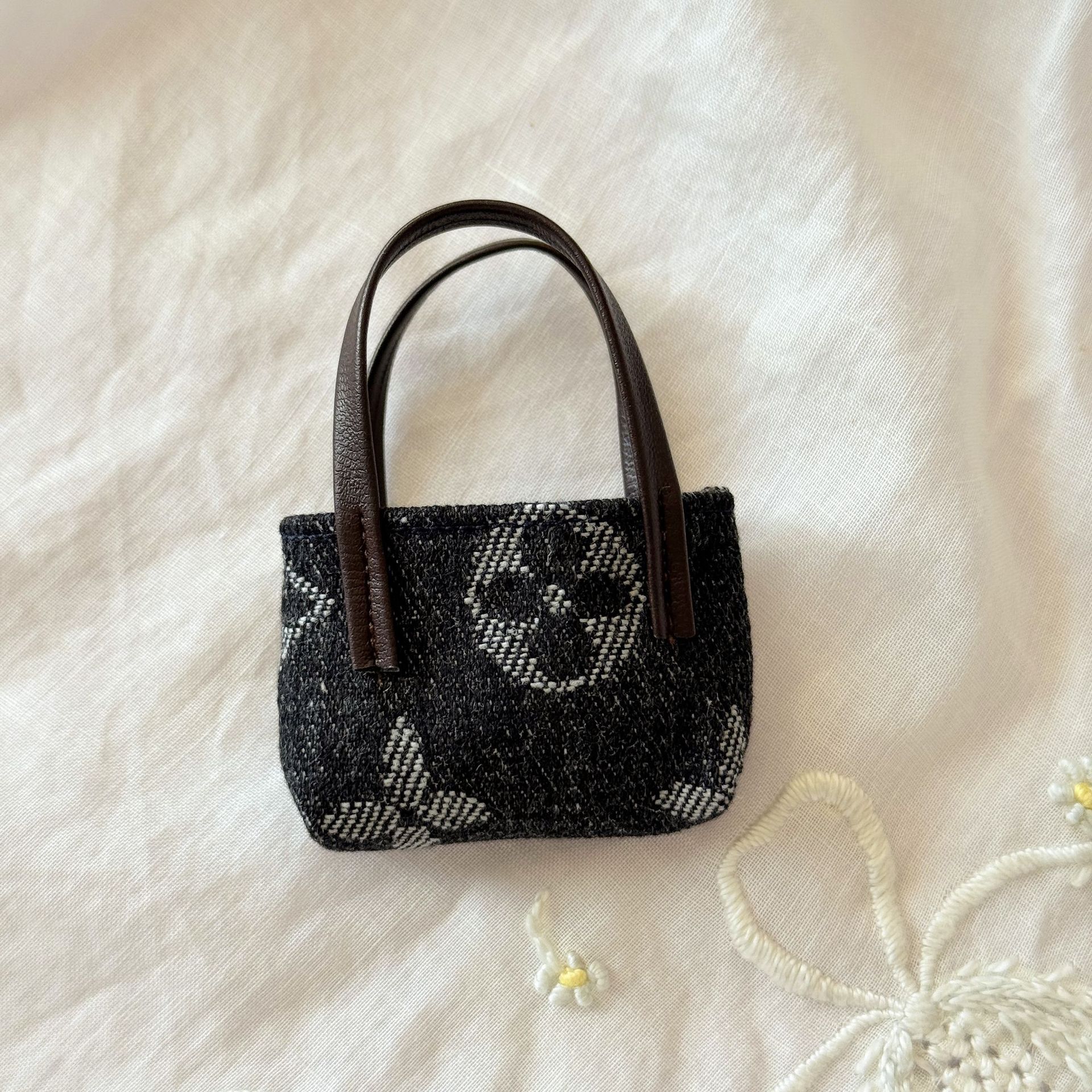 Sac à main LV de grande marque (noir) - Applicable de 10 à 17 cm