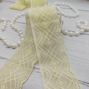 Banda elástica tejida de encaje con logotipo impreso personalizado al por mayor para la cintura accesorios de ropa interior cincha de nailon elástica trenzada - Product Image 5