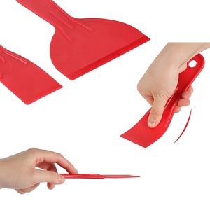 Kit de 3 outils de jardinage : Spatules à peinture en plastique, grattoirs et outils à enduire - Product Image 3