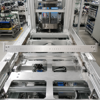 Composants de profilés en alliage d'aluminium sur mesure usinés avec précision, avec services de découpe, soudage et anodisation, série 6000, tempérage T4/T5/T6