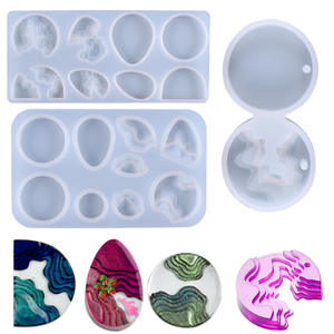 HY جزيرة دلاية من الراتنج قوالب المحيط تحت عنوان نمط سيليكون الايبوكسي قوالب ل DIY جوهرة القرط المفاتيح الراتنج الحرفية - Product Image 4