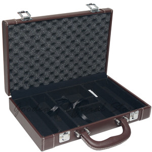 300 pièces PU Boîte <span class=keywords><strong>De</strong></span> Rangement Professionnel Texas <span class=keywords><strong>Poker</strong></span> Puces Ensembles Cuir Valise Casino Jeu Accessoire Conteneur - Product Image 5