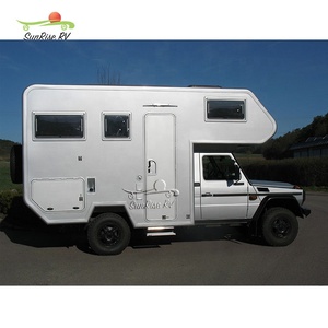 SUNRISE RV hors route <span class=keywords><strong>4x4</strong></span> <span class=keywords><strong>fuso</strong></span> camion camping-car boîte Pop Up toboggan dans la cabine de l'équipage camion campeurs avec cuisine <span class=keywords><strong>à</strong></span> <span class=keywords><strong>vendre</strong></span> - Product Image 1