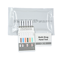 Tiras de orina, 10 parámetros, prueba de orina, panel de prueba de drogas de diagnóstico de un paso, papel de prueba de orina para laboratorio