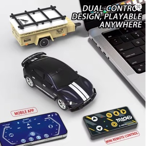 Nouvelle voiture télécommandée JJRC Q231/Q232 1:64 Mini 2.4Ghz pour la ville et tout-terrain, en alliage, haute vitesse, double commande - Product Image 2