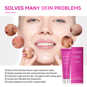 Su misura OEM cura della pelle top model tappeto rosso luminoso maschera facciale riparazione arrossamento pori termoretraibile maschera stretta maschera facciale - Product Image 3