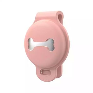 Airtag-<span class=keywords><strong>Collar</strong></span> protector de silicona para perros y gatos, funda bonita de seguimiento GPS, soporte de bucle para Airtag - Product Image 2