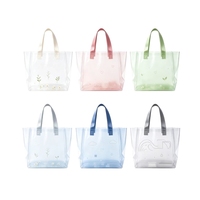 Sac fourre-tout en plastique imperméable à bas prix, impression de logo personnalisé, sac de courses pour supermarché