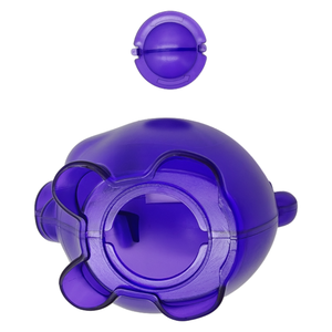 Nhựa trong suốt Pig Shape tiền tiết kiệm hộp Piggy đồng xu ngân hàng - Product Image 6