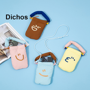 Qetesh Crossbag 2025 Điện Thoại Di Động Tùy Chỉnh Thời Trang Emogi Thiết Kế Mini Dễ Thương Nylon Nhỏ Mới Phong Cách Sinh Viên Vai Túi Cho Phụ Nữ - Product Image 1