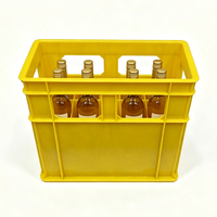 Caisse de transport pour 10 bouteilles de gaz en aluminium, boîte de rangement pour bouteilles de soda, caisse de transport pour CO2