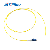 Low Loss Fiber Pigtail SC LC ST FC UPC APC Singlemode Simplex MM OM3 OM4 0.9mm LSZH Fiber Optic Pigtail