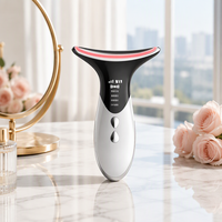 Appareil de beauté pour usage domestique, anti-rides du cou, raffermissant du visage, massage électrique avec absorption améliorée