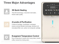 Distributeur de purificateur d'eau à hydrogène H2 à refroidissement chaud
